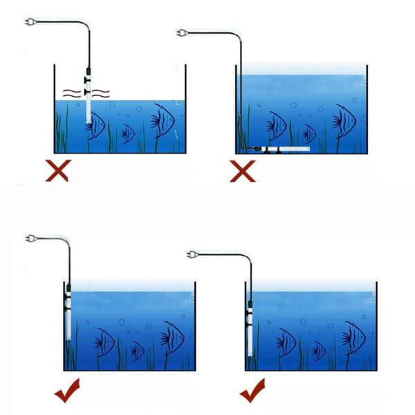 Fish Tank Aquarium Automatic Constant Temperature Heating Rods - Image 8