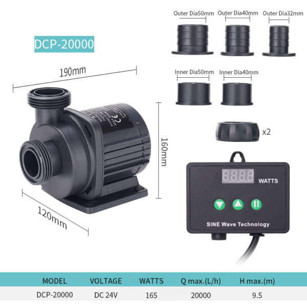Silent Water For Fish Tank Aquarium Pump - Image 2