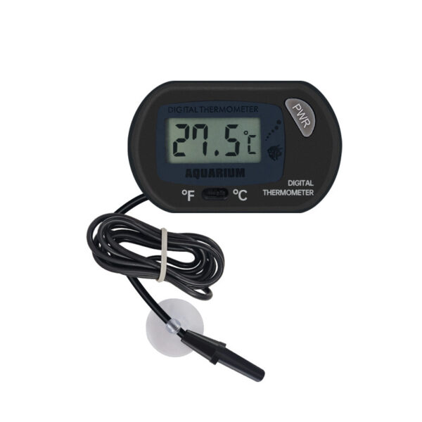 Aquarium Fish Tank Reptile Tank Suction Type Diving Pet Box Thermometer - Image 5