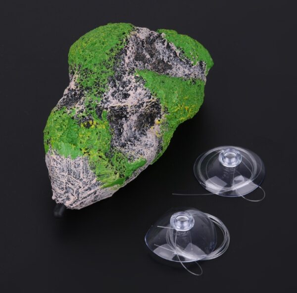 Simulation of floating stone aquarium landscaping decoration artificial pumice  water grass landscaping stone suspended stone decoration - Image 2