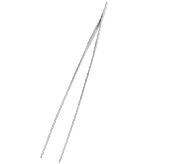 Curved Aquarium Tweezers - Stainless Steel - Image 2