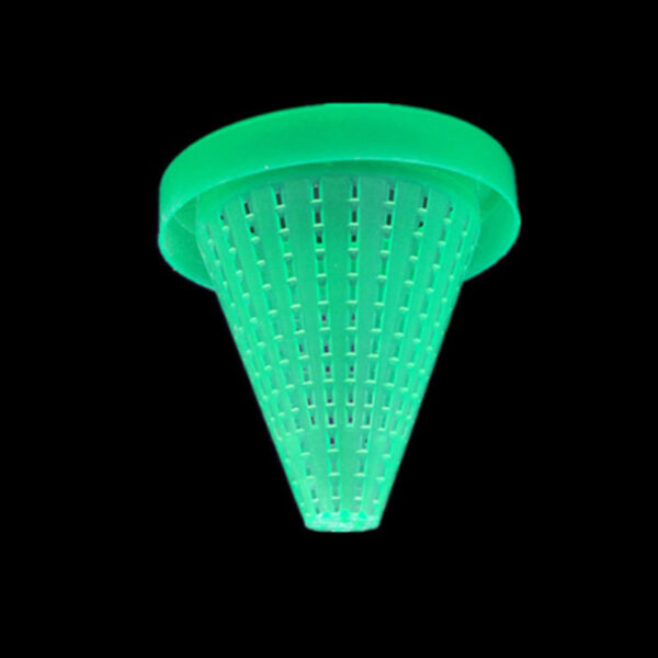 Aquarium Fish Tank Plastic Red Bug Funnel Cone Feeder - Image 7