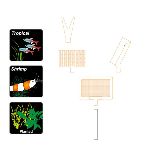 5 in 1 Cleaning Kit for Aquarium Cleaning - Image 2