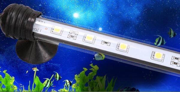 Aquarium-box floodlight highlights aquatic lantern diving festival waterproof and landscaping LED aquarium lamp fill light - Image 2