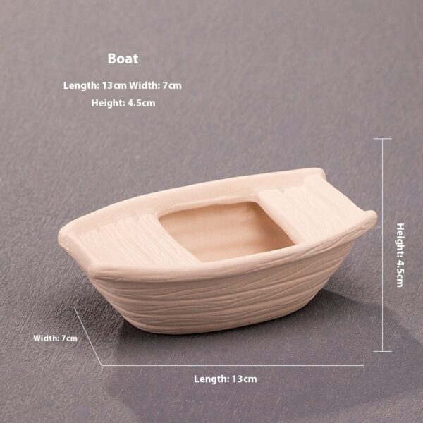 Fish Tank Landscaping Breeding Aquarium Decorative Pottery Pot Ornaments - Image 2