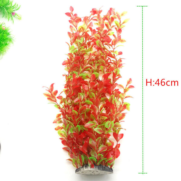 Aquarium Fish Tank Decoration 46 Cm Artificial Plastic Water Plants - Image 2