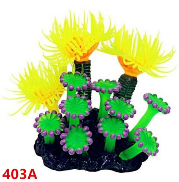 Aquarium landscaping decorative soft coral - Image 3