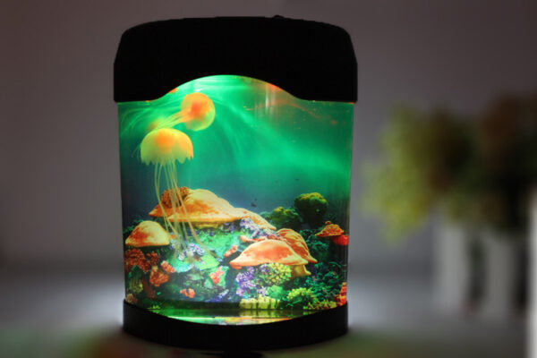 Jellyfish aquarium USB colorful lamp - Image 7