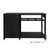 Heavy Duty 55-75 Gallon Aquarium Bracket With Power Socket, Fish Tank Accessory Storage Cabinet - Image 10