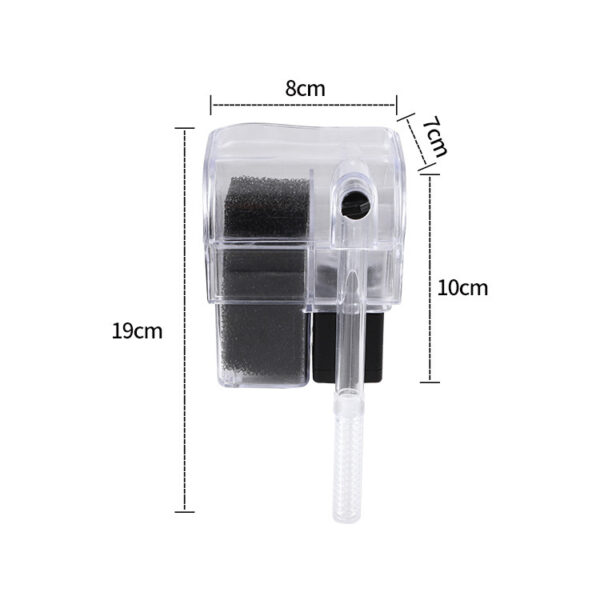 Thin Plug-in Filter Fish Tank Aquarium Waterfall - Image 3