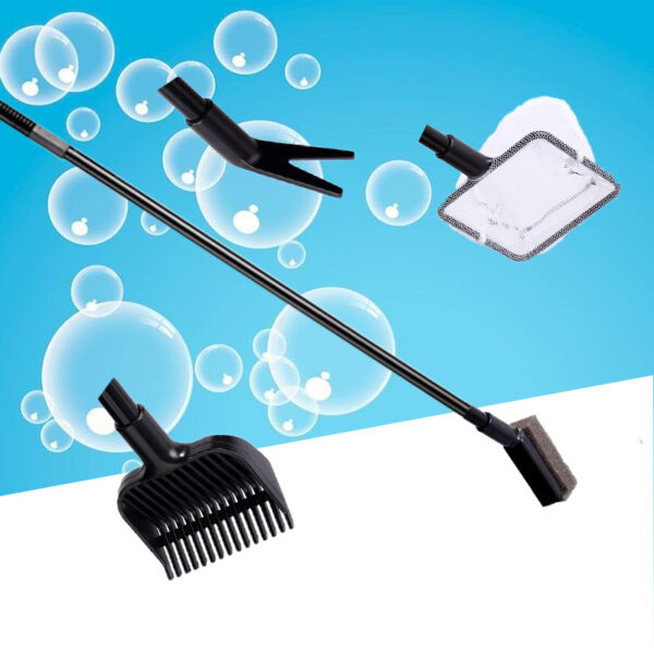 5 in 1 Cleaning Kit for Aquarium Cleaning