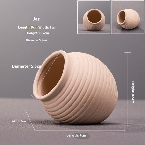 Fish Tank Landscaping Breeding Aquarium Decorative Pottery Pot Ornaments - Image 10