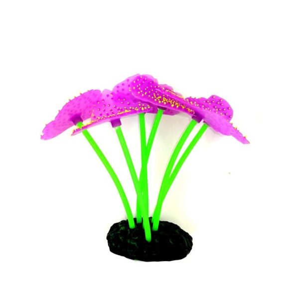 Luminous Silicone Underwater World Fluorescent Fake Coral Aquarium Landscaping - Image 5