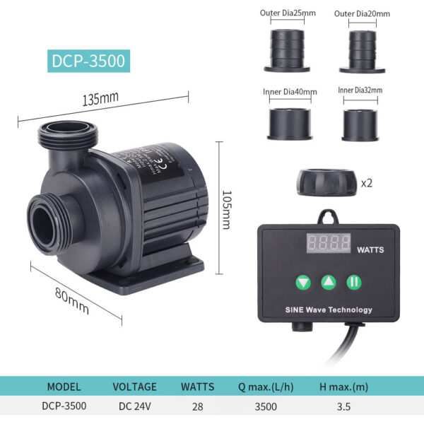 Silent Water For Fish Tank Aquarium Pump - Image 3