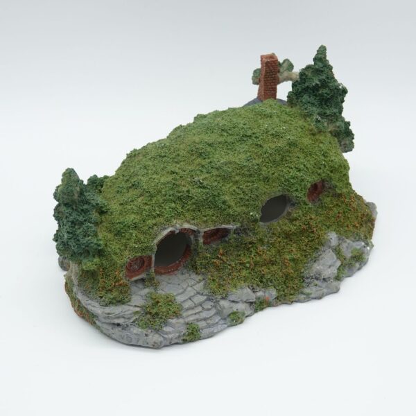 Aquarium Landscaping Castle Decoration Ornaments House Fish Tank Wooden House - Image 5