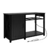 Heavy Duty 55-75 Gallon Aquarium Bracket With Power Socket, Fish Tank Accessory Storage Cabinet - Image 9
