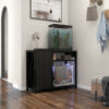 Heavy Duty 55-75 Gallon Aquarium Bracket With Power Socket, Fish Tank Accessory Storage Cabinet - Image 3