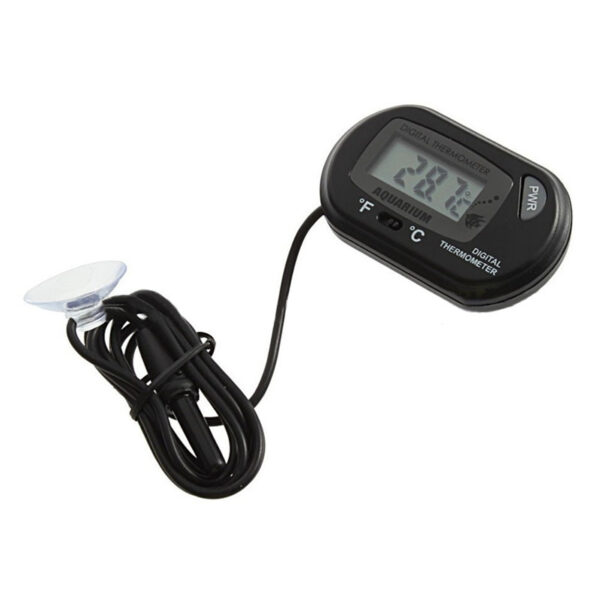 Aquarium Fish Tank Reptile Tank Suction Type Diving Pet Box Thermometer - Image 3