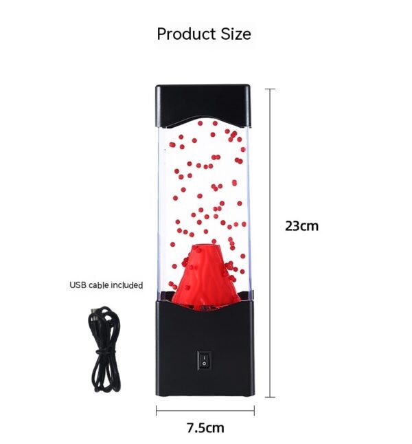 LED Aquarium Light Lava Lamp Stage Lights Creative Night - Image 8