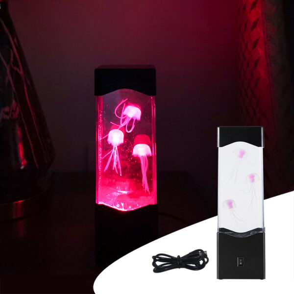LED Aquarium Light Lava Lamp Stage Lights Creative Night - Image 5