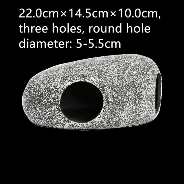 Aquarium Decorative Stone Decorations, Ponds, Ceramic Shrimp Farms - Image 3